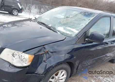 2013 Dodge Grand Caravan Sxt from USA, damaged, VIN 2C4RDGCG9DR712435